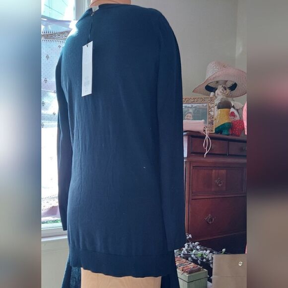 NWT Carlisle Asymmetrical Knit Mini Dress Size S - Picture 3 of 15